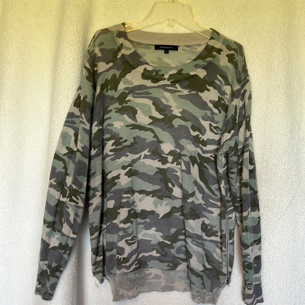 Olivaceous Camo Sweater